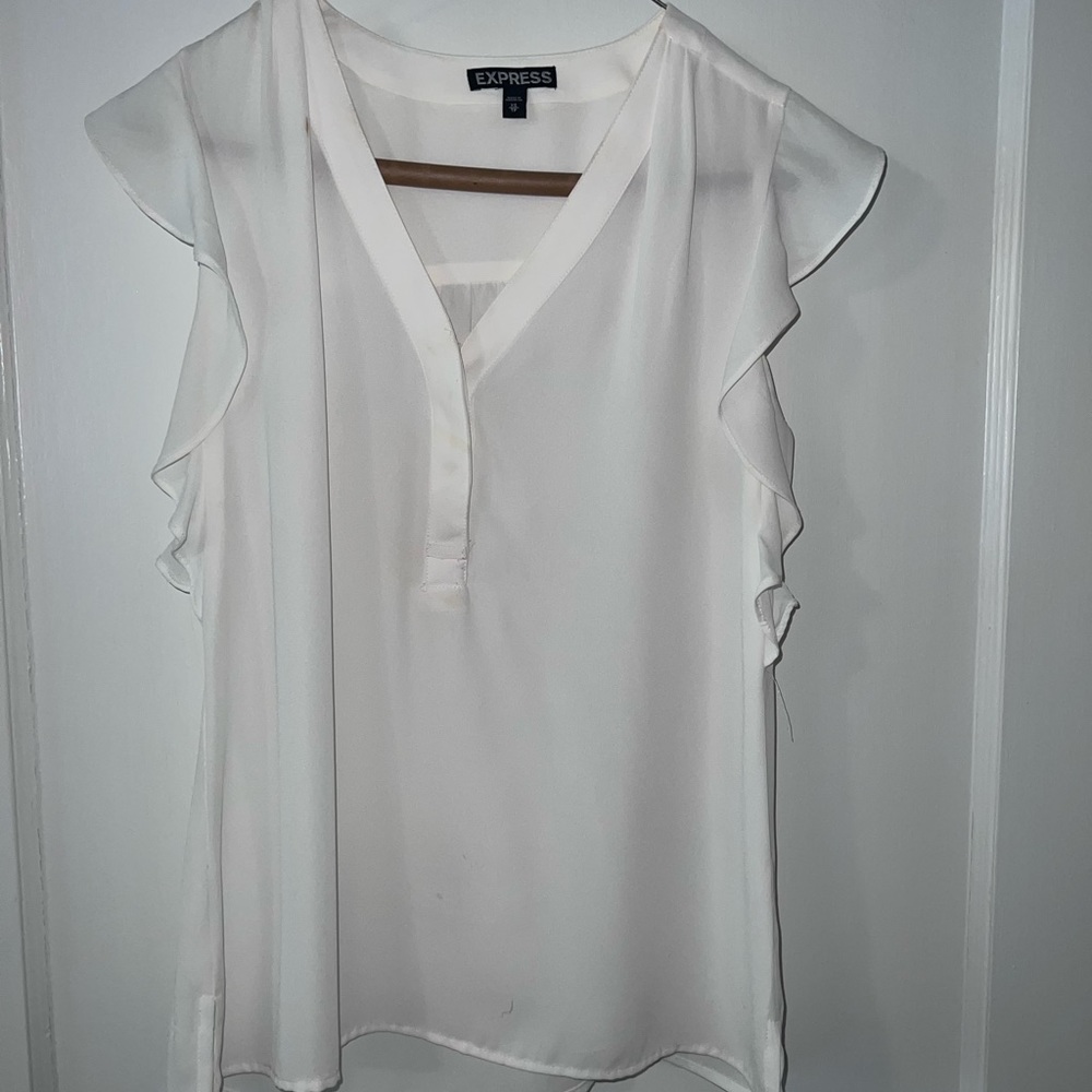 Express White Blouse